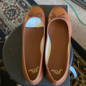 Jcrew Leather Ballet Flats sz 9
